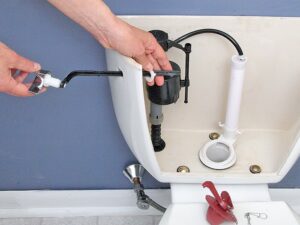 Réparer robinet chasse d'eau cassé