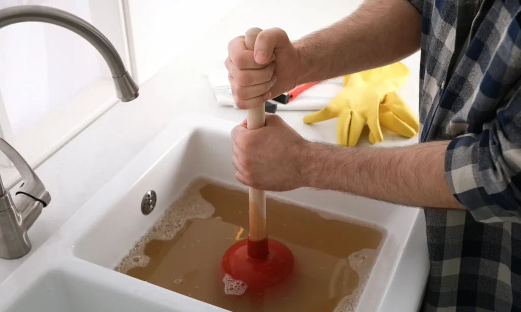 ventouse professionnelle pour déboucher son évier naturellement