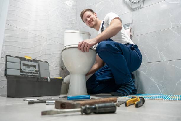 plombier installation équipements sanitaires WC