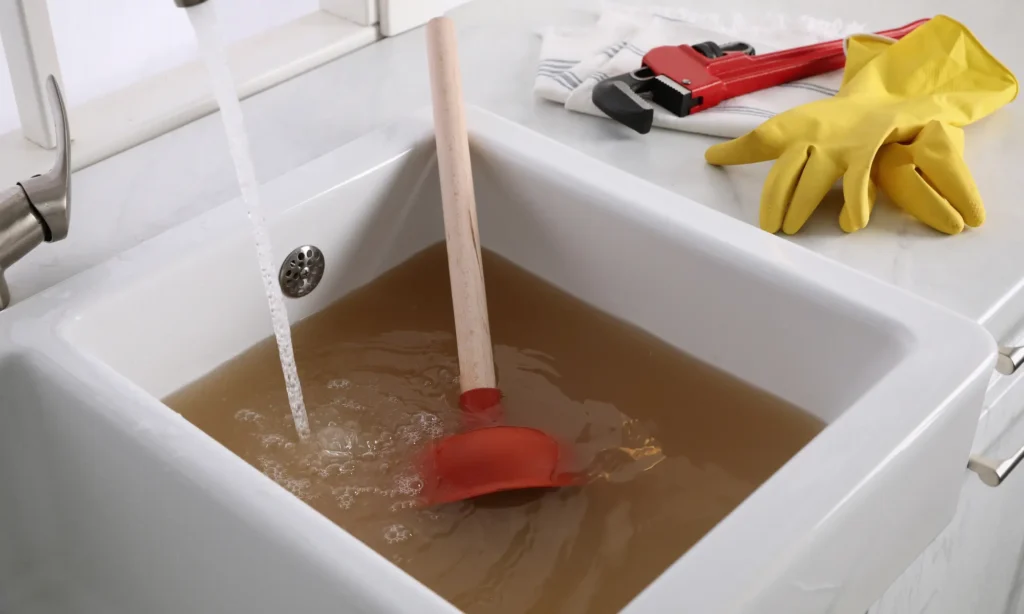 l’acide chlorhydrique ou sulfurique pour déboucher une canalisation