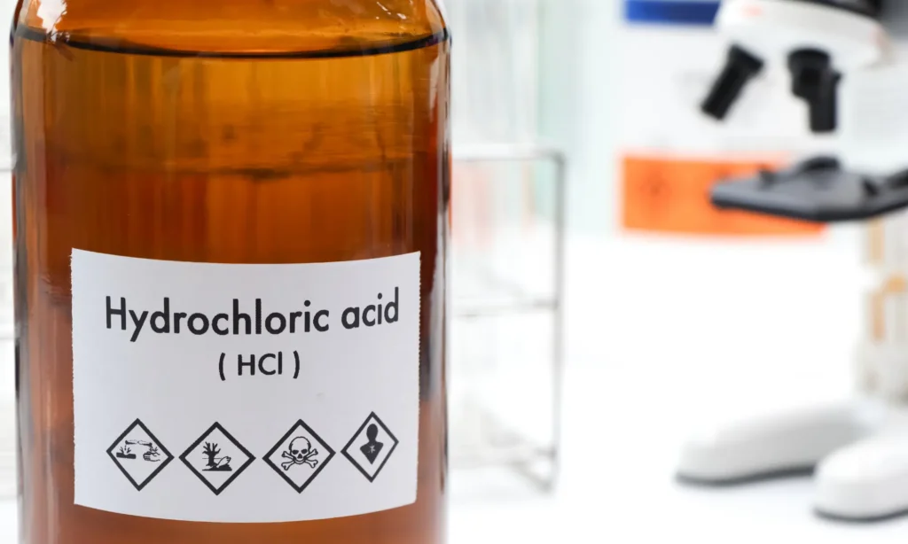 précautions prendre avec l’acide chlorhydrique pour déboucher sa canalisation en PVC