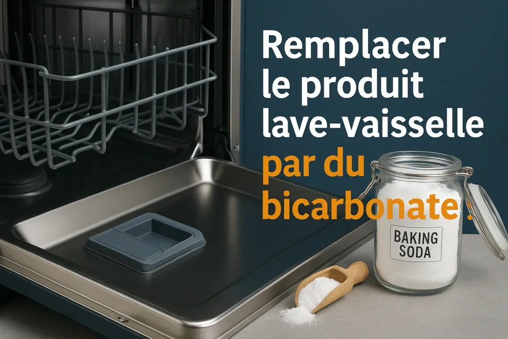 remplacer produit lave vaisselle par bicarbonate