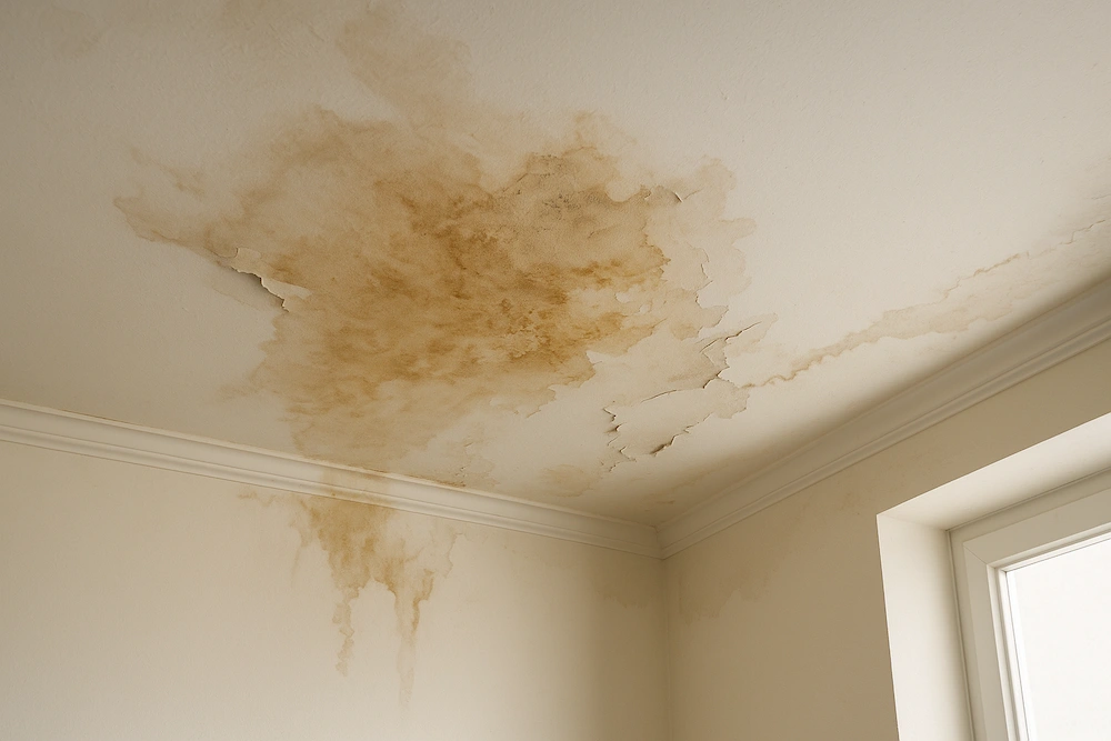 temps de séchage plafond après dégât des eaux