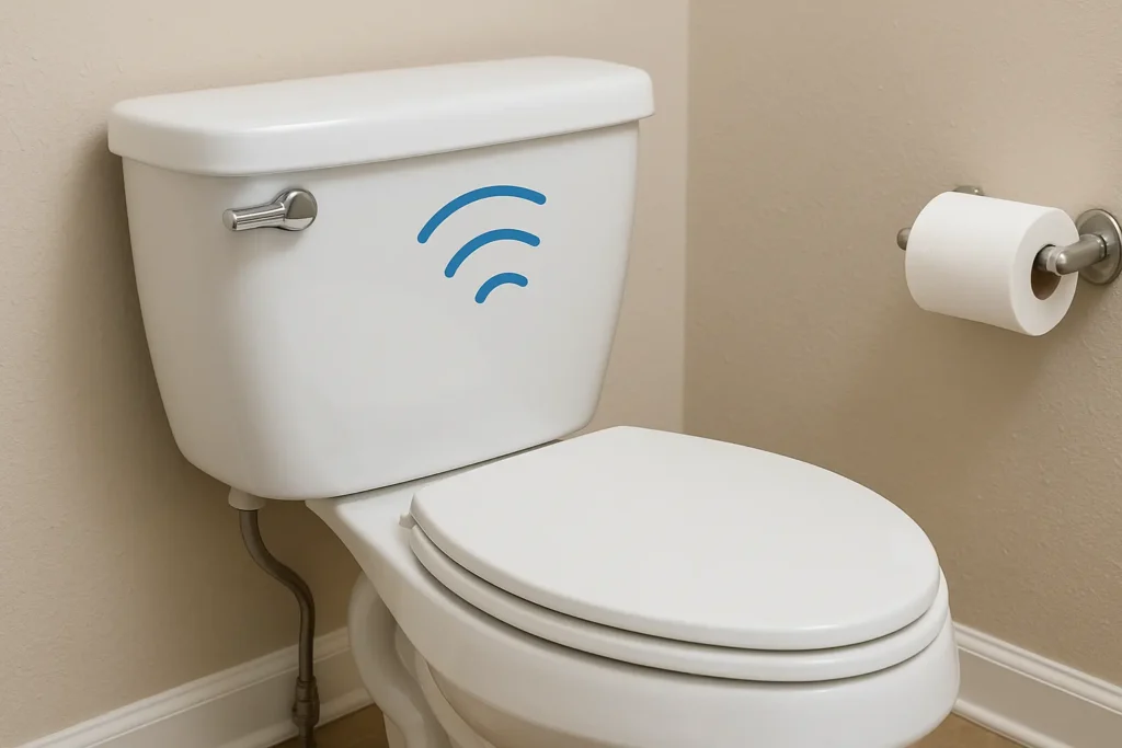 bruit chasse d'eau par intermittence