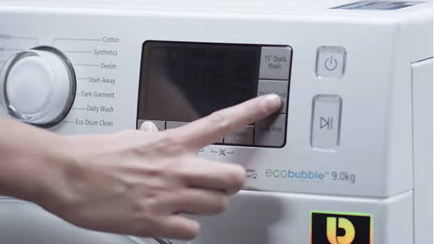 réinitialiser une machine à laver Samsung Eco Bubble 8kg