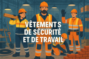 Vêtements de sécurité et de travail ouvriers chantier haute visibilité