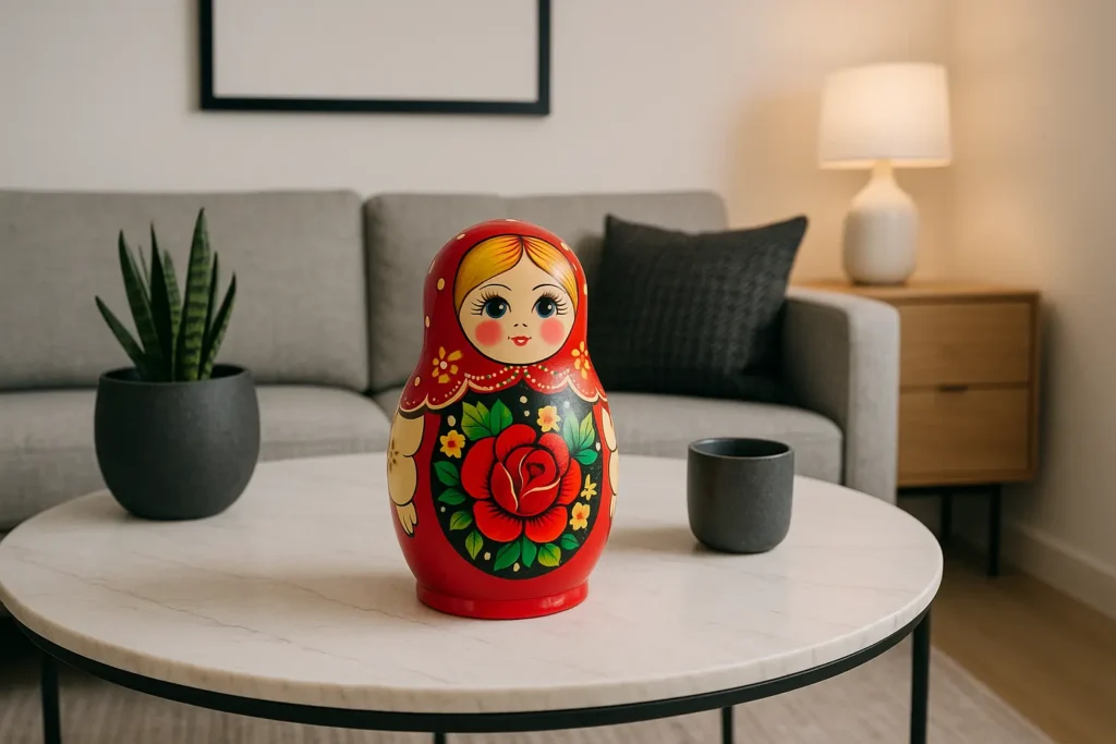 poupée russe décoration moderne
