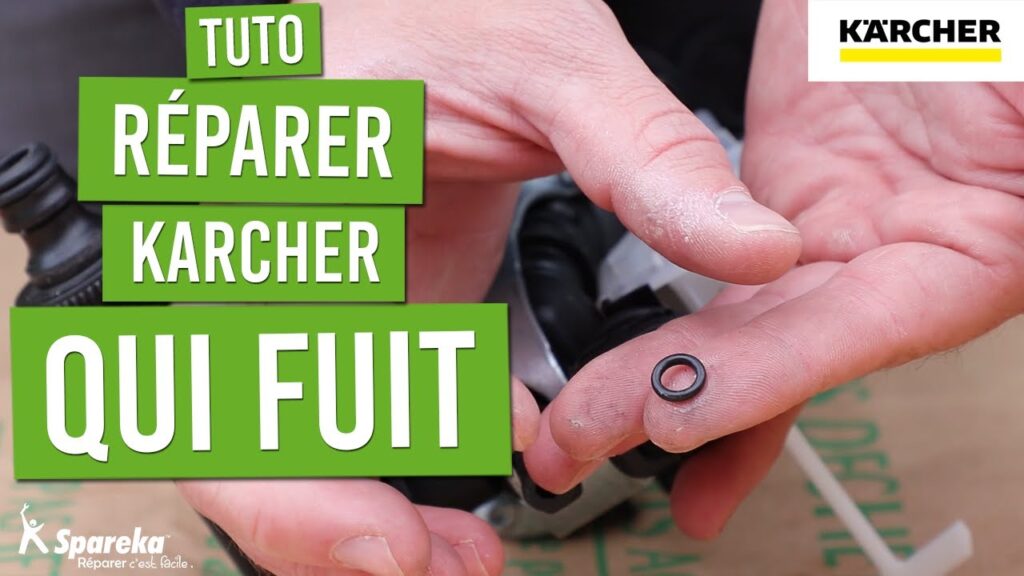 Pourquoi mon Karcher fuit il par le bas et comment résoudre le problème