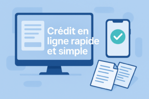 formulaire crédit en ligne rapide moderne
