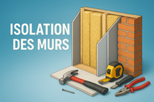 Isolation des murs maison coupe isolants
