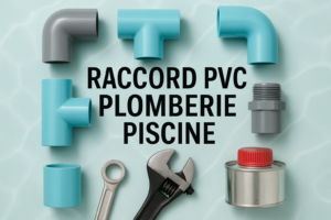 Raccord PVC plomberie piscine tuyaux et outils