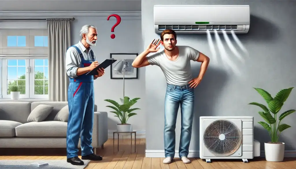 Que faire si ma climatisation intérieure vibre ou claque