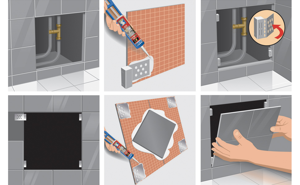 différents types de trappes de visite disponibles