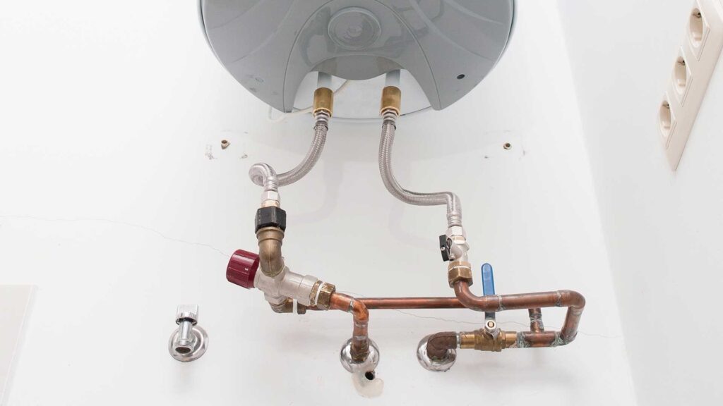 groupe de sécurité sur un chauffe eau