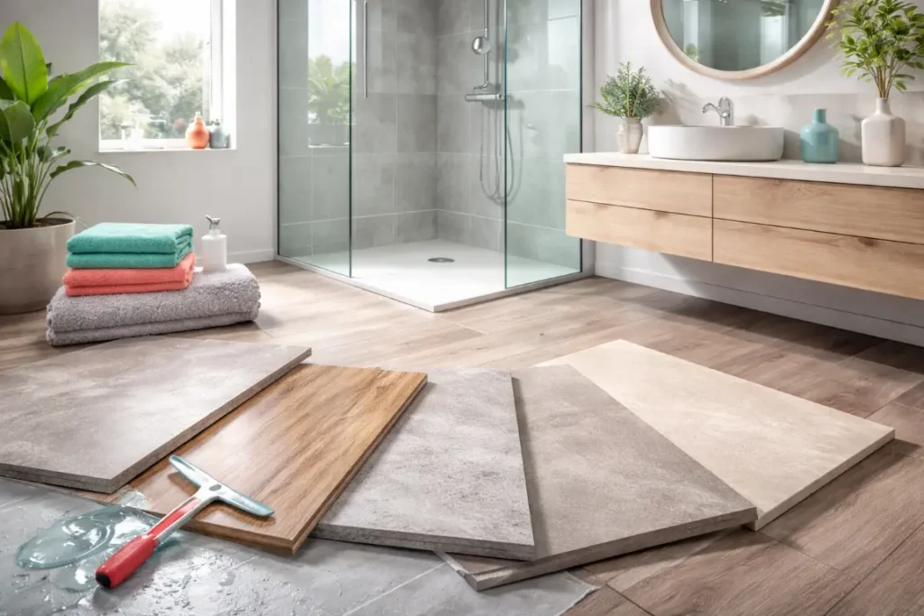 Quel sol choisir pour une salle de bain sans se tromper