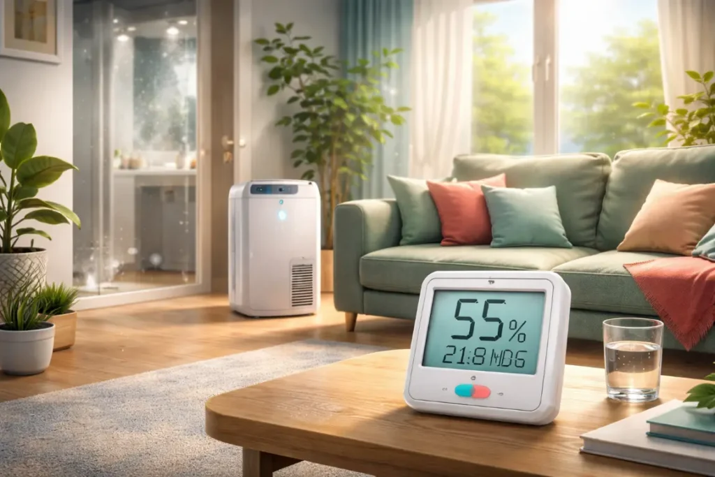 bon taux d’humidité dans une maison et comment l’atteindre