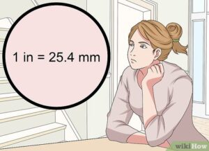 Comment convertir 1 pouce en millimètres