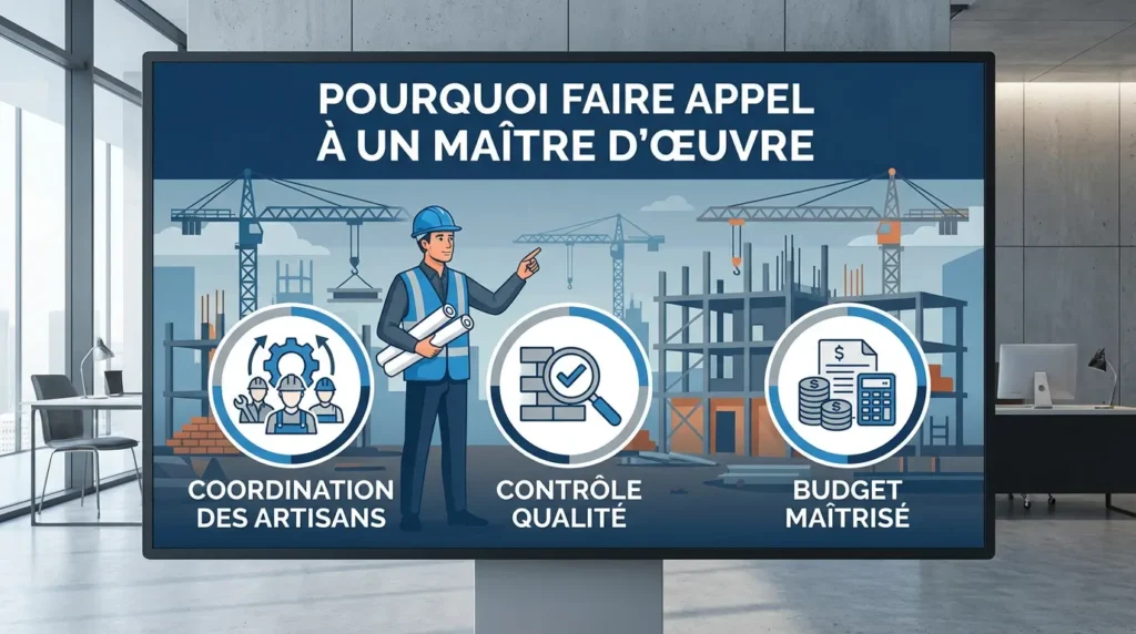 Pourquoi faire appel à un maître d'œuvre