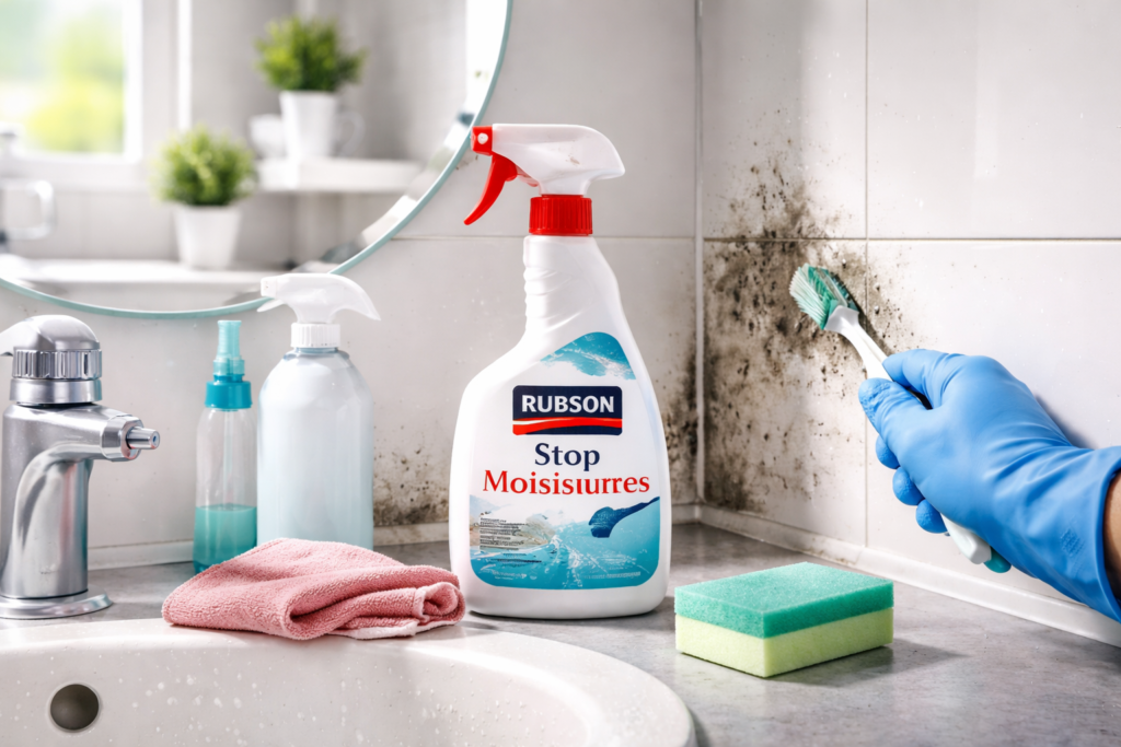 Comment se débarrasser de la moisissure dans une salle de bain