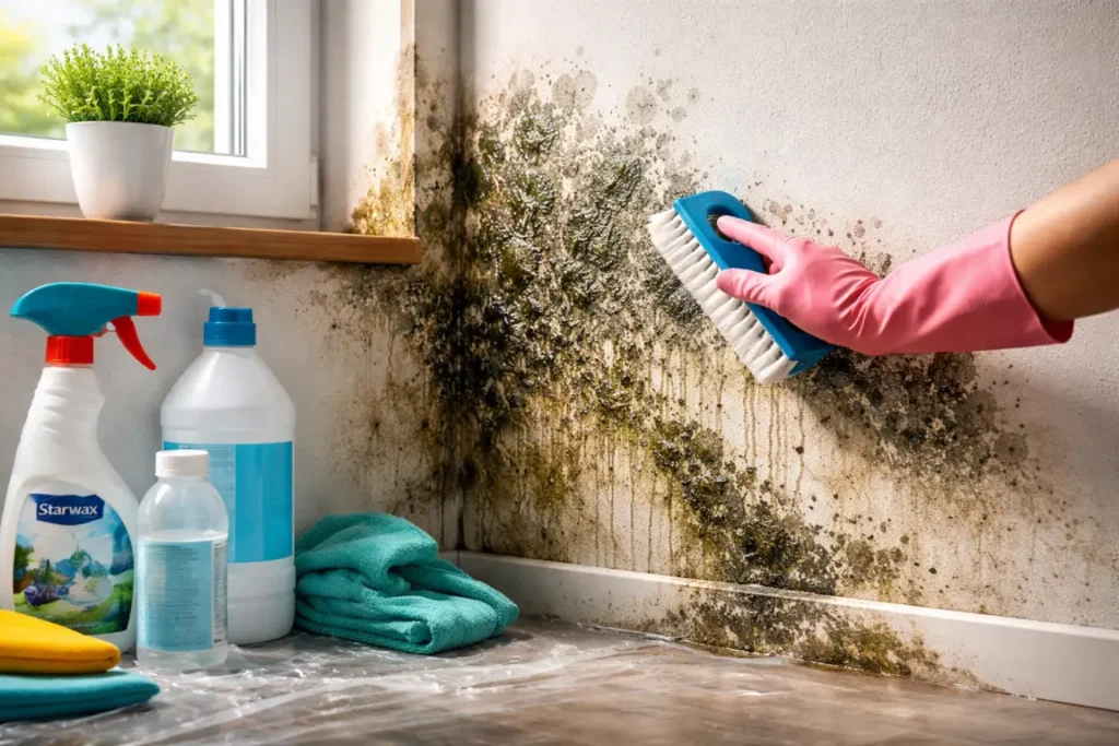 Comment éliminer la moisissure sur les murs et éviter qu’elle ne revienne