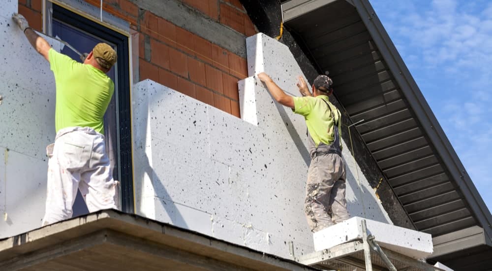 Quel est le prix moyen au m² pour une isolation extérieure avec crépi