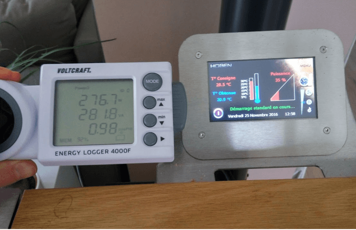 Quelle est la consommation électrique d’un poêle à granulés