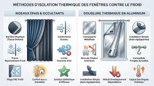 Quelles sont les 7 façons d’isoler des fenêtres du froid efficacement