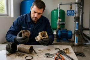 Pourquoi une pompe à eau ne monte pas en pression
